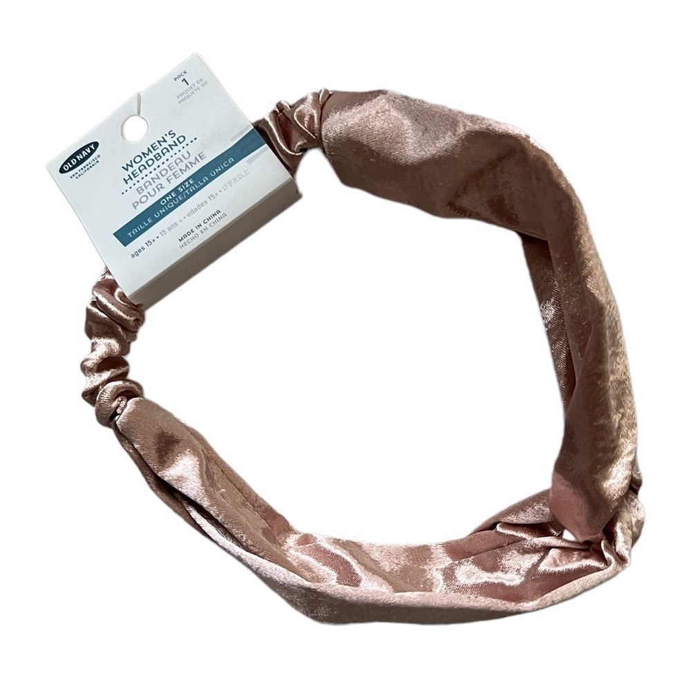 NEW!!! Womens Satin Pink Headband